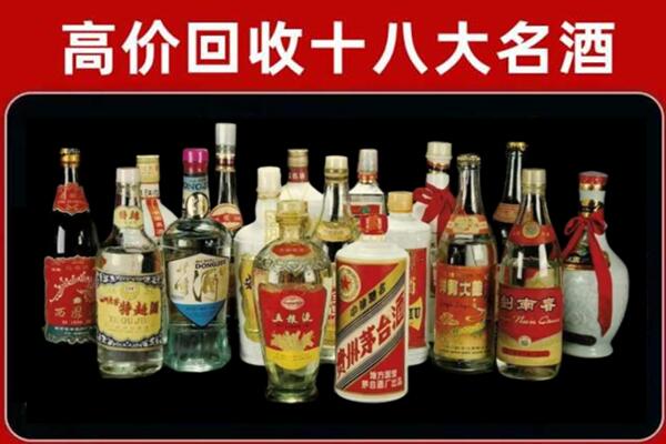 岱山回收铁盖茅台酒